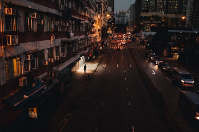 A night in Hong Kong